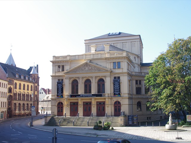 Altenburg Theatre - Same plan as Dresden theatre/opera (smaller) - same architect.